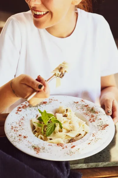 Det blir pasta i helgen!