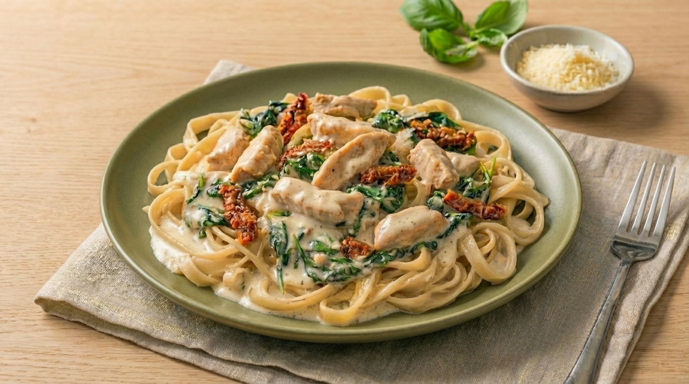 Italiensk kycklingpasta