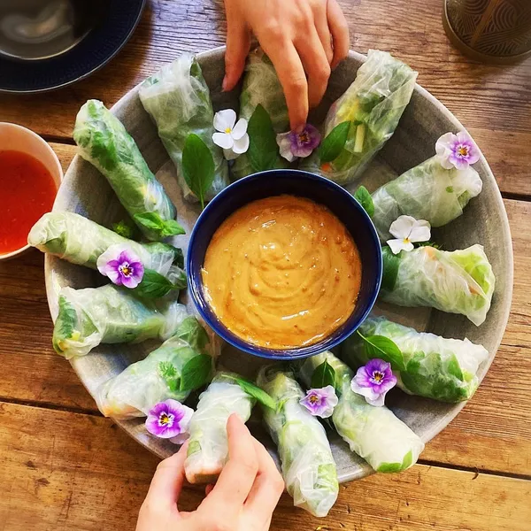 Äntligen Helg med Suzanne Ribbing: Vietnamesiska sommarrullar