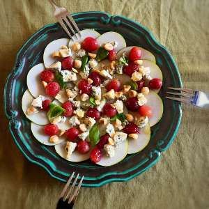Äntligen Helg med Suzanne Ribbing: Päroncarpaccio