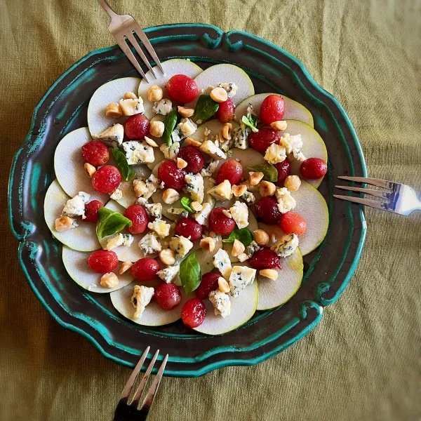 Äntligen Helg med Suzanne Ribbing: Päroncarpaccio