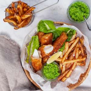 Goda snabbmaten du lagar själv - Fish n Chips, burgare och tacos + vinerna som passar till