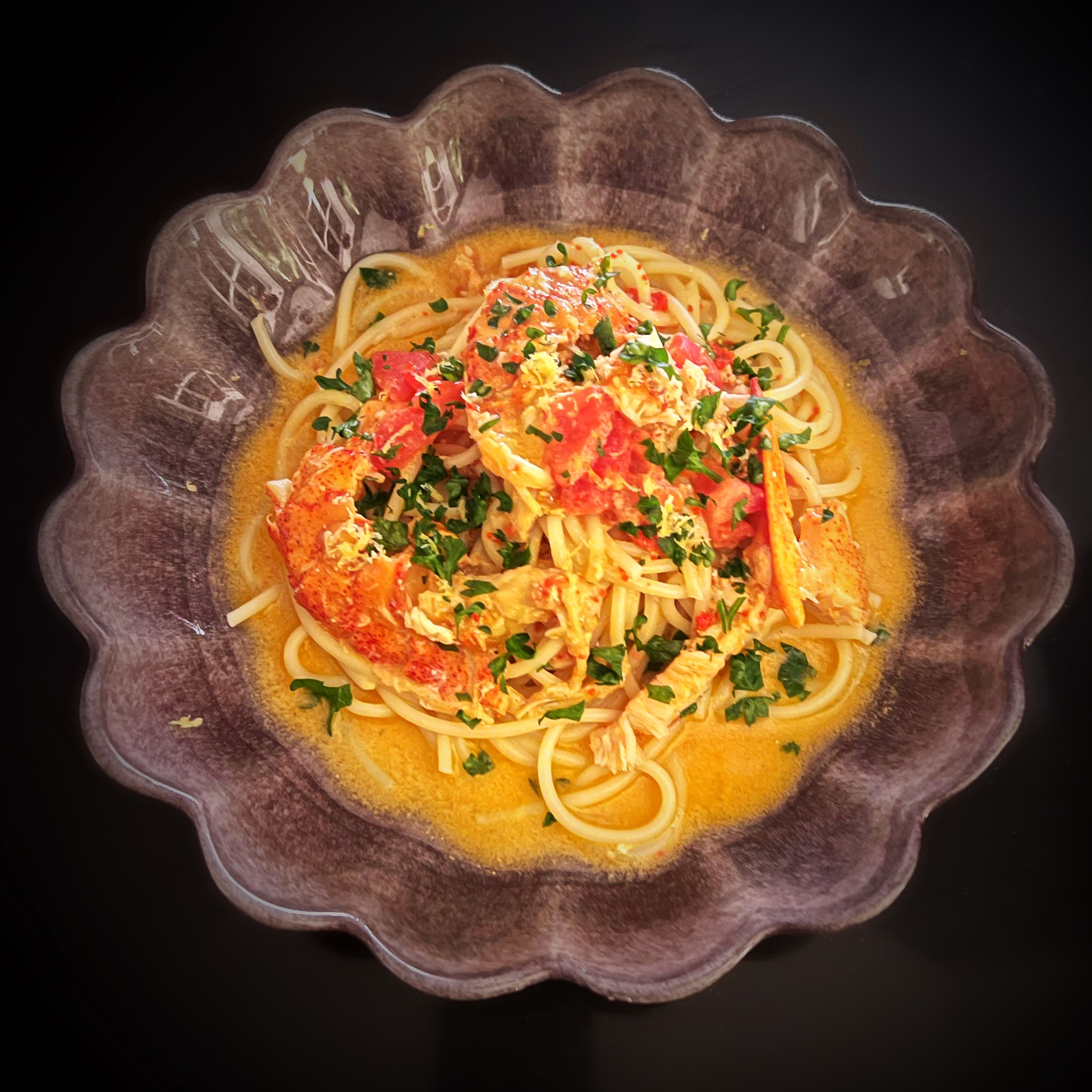 Äntligen Helg med Suzanne Ribbing: Lyxig hummerpasta