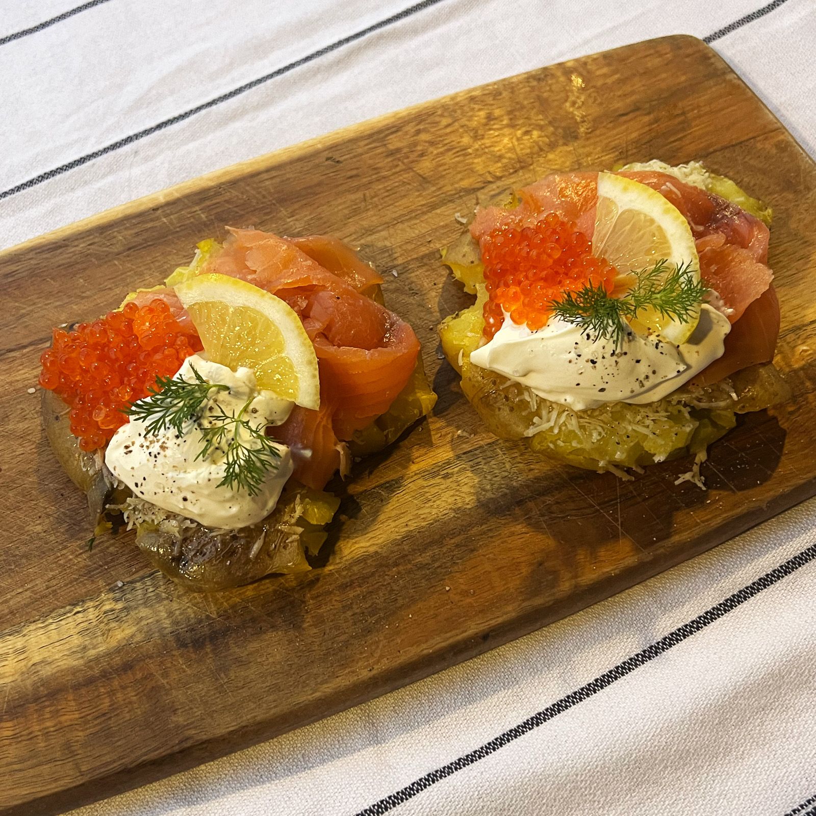 Smashed potatoes i huvudrollen