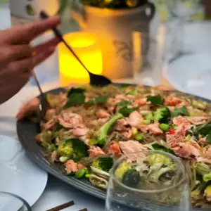 Äntligen helg med Suzanne Ribbing: laga mat till många