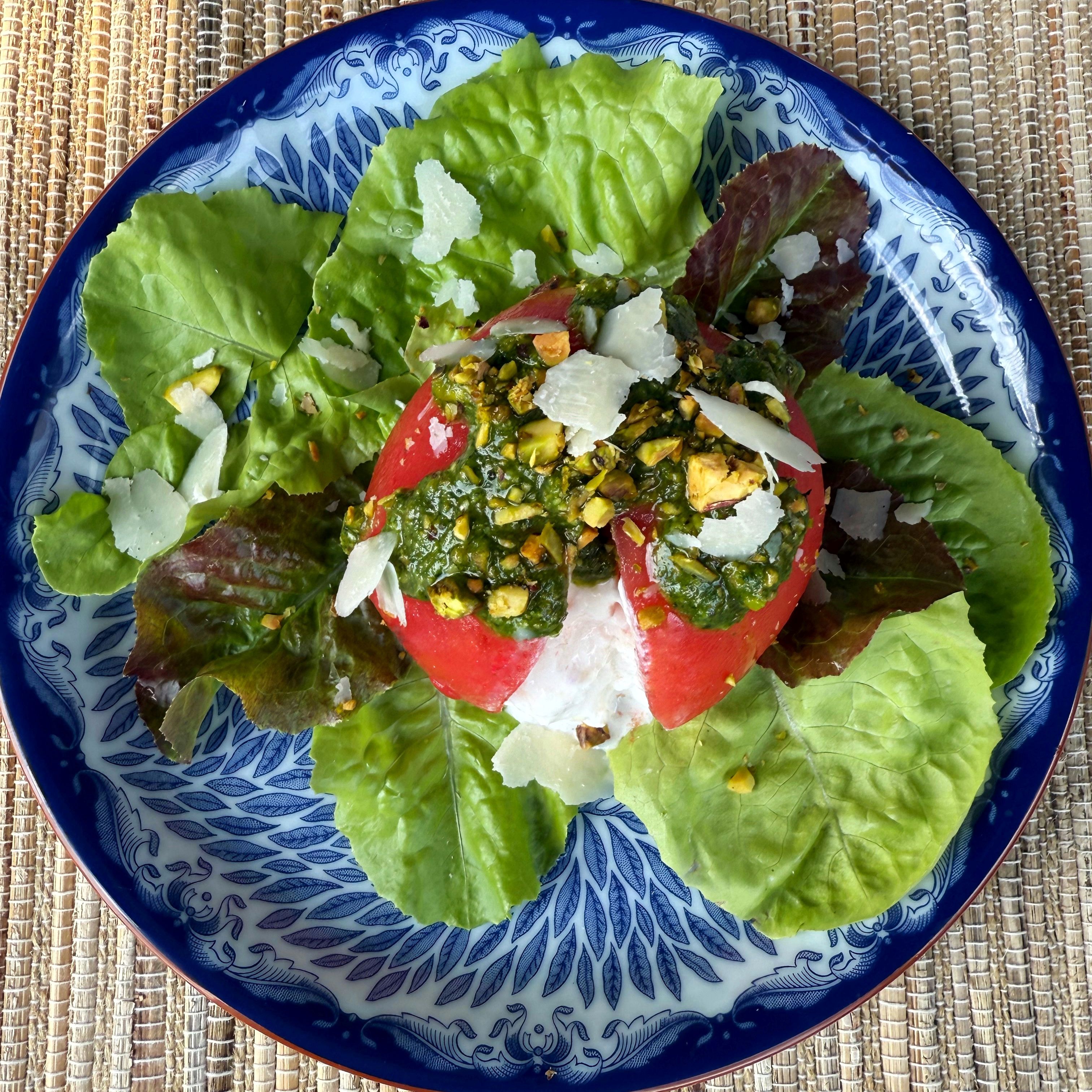 Äntligen Helg med Suzanne Ribbing: lyxvariant på caprese